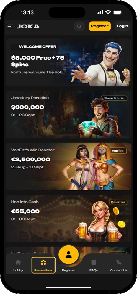 Joka Casino Promotions