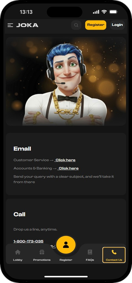 Joka Casino Support
